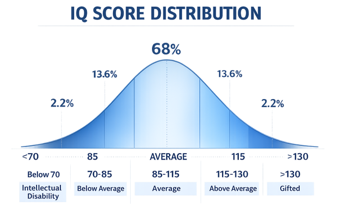 IQ Score Distribution 1